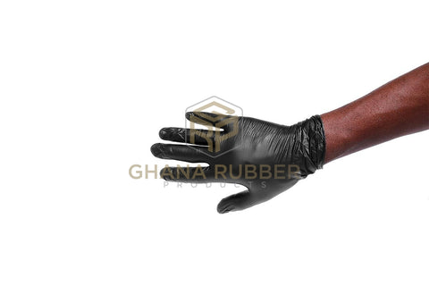 Image of Vinyl Gloves Black