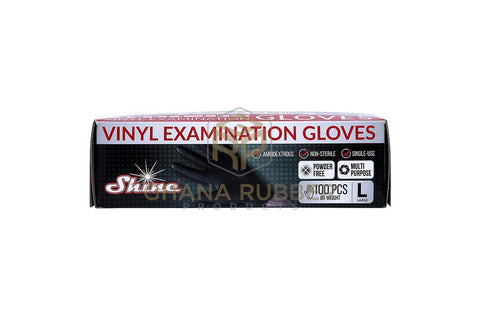 Image of Vinyl Gloves Black