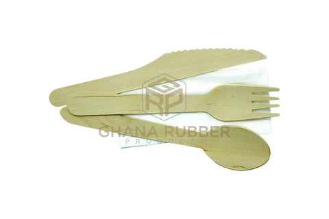 Image of Wooden Cutlery Standard Set