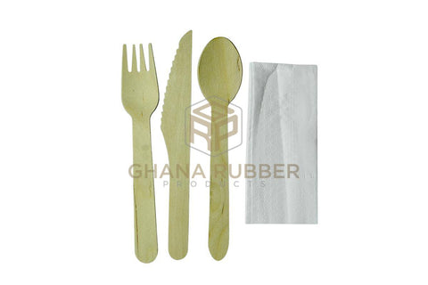 Image of Wooden Cutlery Standard Set