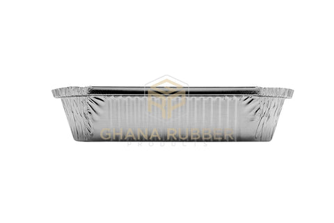 Image of Aluminium Foil Food Containers + Lids Large 83185
