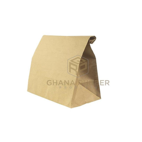 Image of Block Paper Bag Brown Extra Large