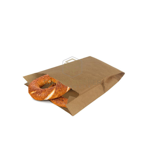 Image of Paper Bag For Pastry Small Brown