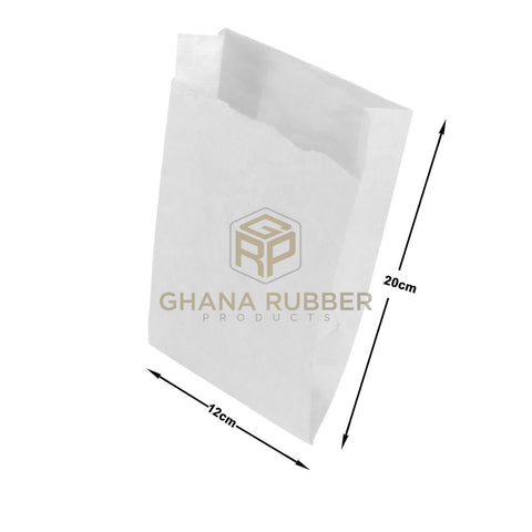 Image of Paper Bag For Pastry Small White