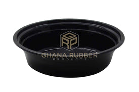16oz Round Black Microwavable Containers