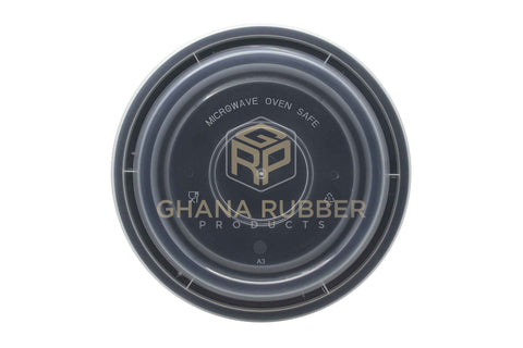 Image of 32oz Round Black Microwavable Containers