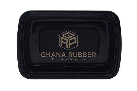 Image of 38oz Rectangle Black Microwavable Containers