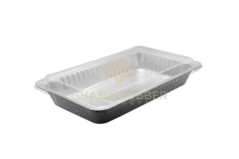 Image of Aluminium Foil Catering Trays + Lids Large 10000cc