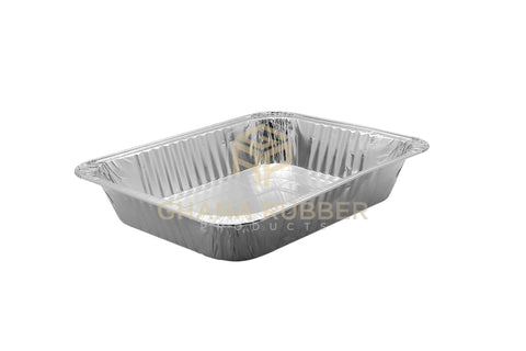 Image of Aluminium Foil Catering Trays + Lids Small 3000cc
