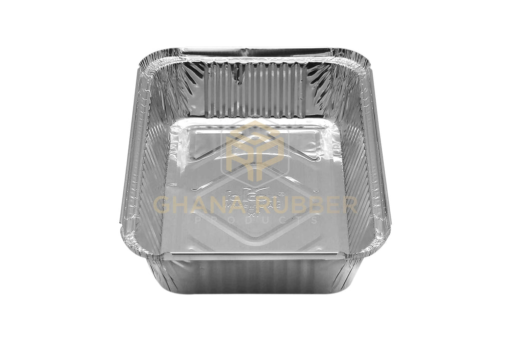 Aluminium Foil Food Containers + Lids Medium 8389