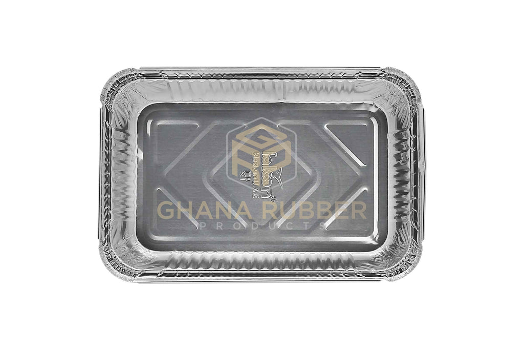 Aluminium Foil Food Containers + Lids Medium 8389