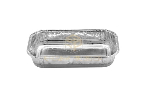 Image of Aluminium Foil Food Containers + Lids 5332