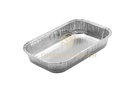 Image of Aluminium Foil Food Containers + Lids 5332