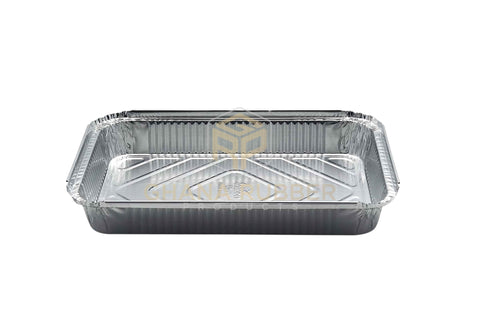 Image of Aluminium Foil Food Containers + Lids 83190