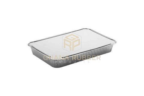 Image of Aluminium Foil Food Containers + Lids 83190