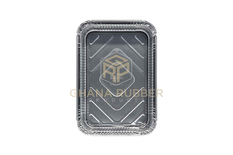 Image of Aluminium Foil Food Containers + Lids 83190