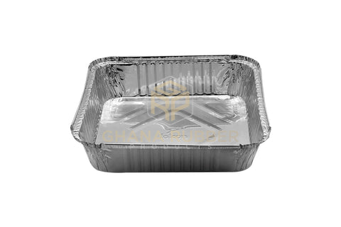 Image of Aluminium Foil Food Containers + Lids 83241