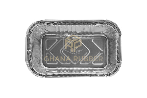 Image of Aluminium Foil Food Containers + Lids 8368