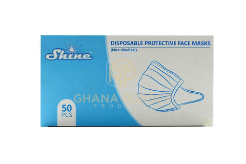 Image of Disposable Blue Face Masks 3-Ply
