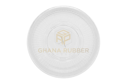 Image of Disposable Plastic Cups 425cc Transparent + Flat Lids