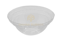 Domed Lids With A Sip-Through Hole Large Size (Transparent)