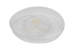 Flat Lids With A Sip-Through Hole Small Size (Transparent)