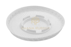 Flat Lids With A Sip-Through Hole Large Size (White)