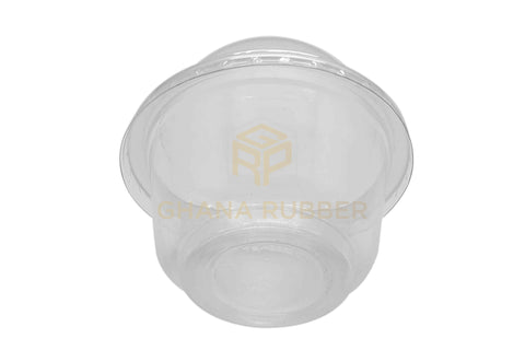 Image of Ice Cream Cups + Domed Lids Transparent 200cc