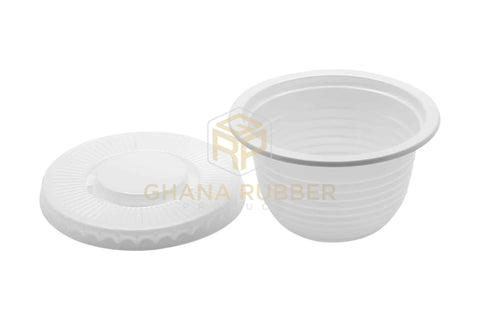 Image of Ice Cream Cups + Flat Lids White 200cc