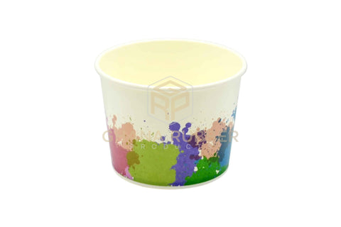 Image of Ice Cream Cups + Lids 12oz