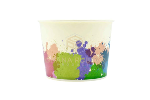 Image of Ice Cream Cups + Lids 12oz