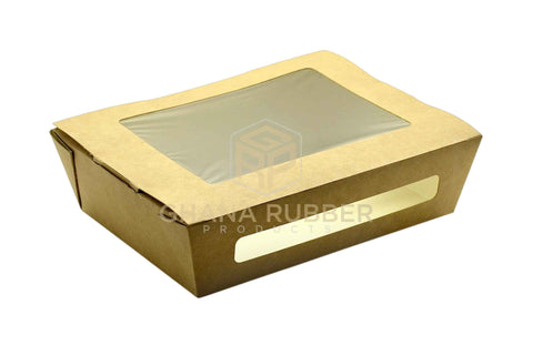 Image of Kraft Meal Boxes With Window Large