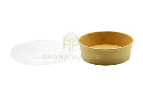 Image of Kraft Salad Bowl + Lids 500ml