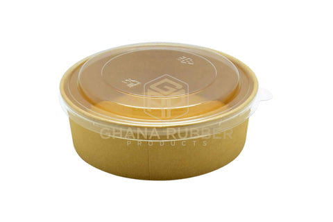 Image of Kraft Salad Bowl + Lids 500ml