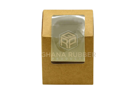 Image of Kraft Sandwich Roll Boxes With Window