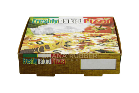 Image of Pizza Boxes 10" Freshly-Baked Design