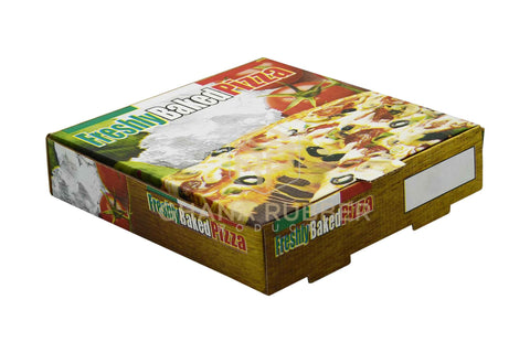 Image of Pizza Boxes 10" Freshly-Baked Design