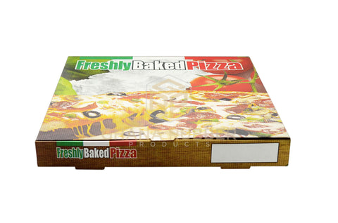 Image of Pizza Boxes 16" Freshly-Baked Design