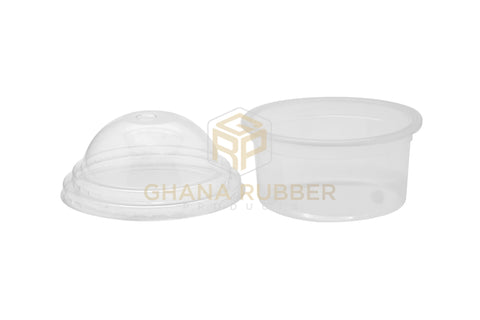 Image of Plastic Tubs 150ml + Domed Lids