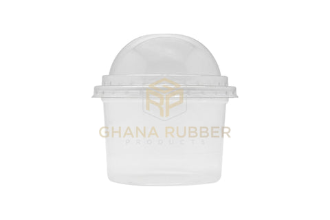 Image of Plastic Tubs 250ml + Domed Lids