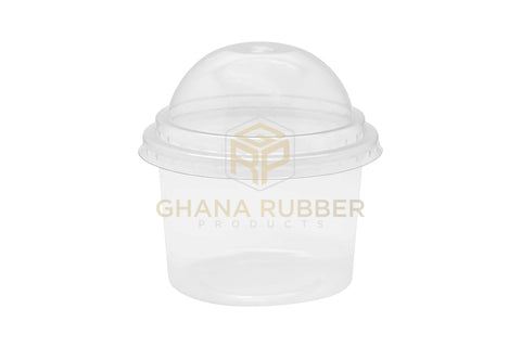 Image of Plastic Tubs 250ml + Domed Lids
