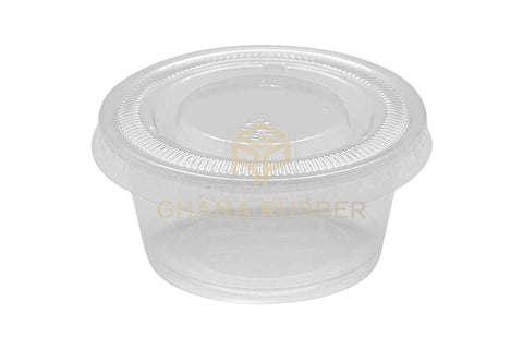 Image of Portion Sauce Cups + Lids 2oz