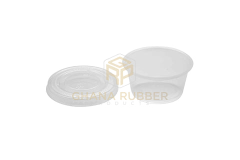 Image of Portion Sauce Cups + Lids 2oz