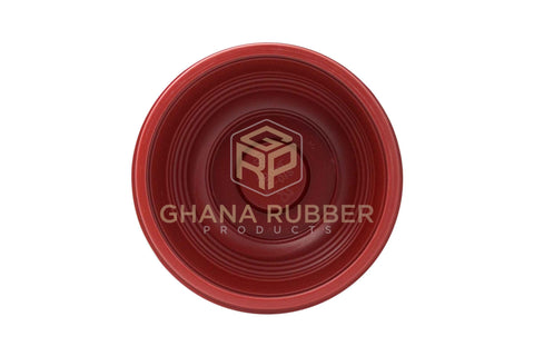 Image of Red & Black Soup Bowl 550ml + Lids