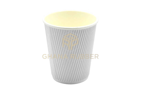 Image of Ripple Paper Cups 8oz White
