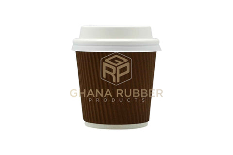 Image of Ripple Paper Cups + Lids 4oz