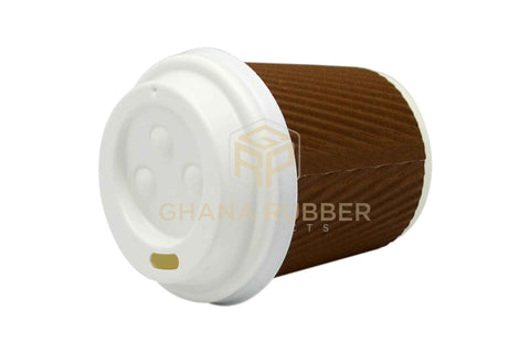 Image of Ripple Paper Cups + Lids 4oz