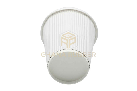 Image of Ripple Paper Cups + Lids 8oz White