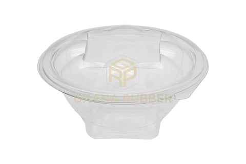 Image of Round Salad Bowls Transparent 1000cc