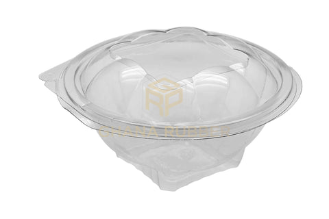 Image of Round Salad Bowls Transparent 500cc